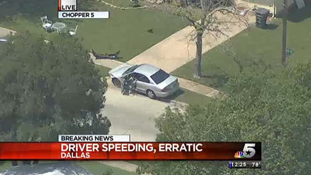 Car chase suspect