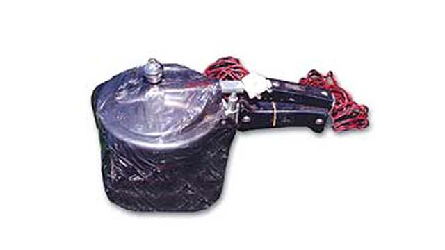 Pressure cooker bomb backpacks