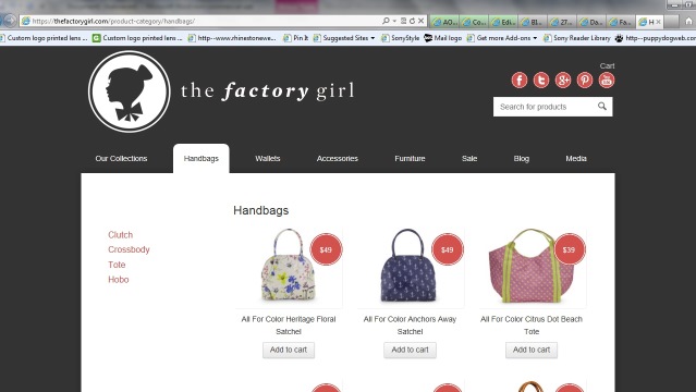 Custom Made Bags, Handbags, Celebrity Brand, Sean Lowe, The Factory Girl