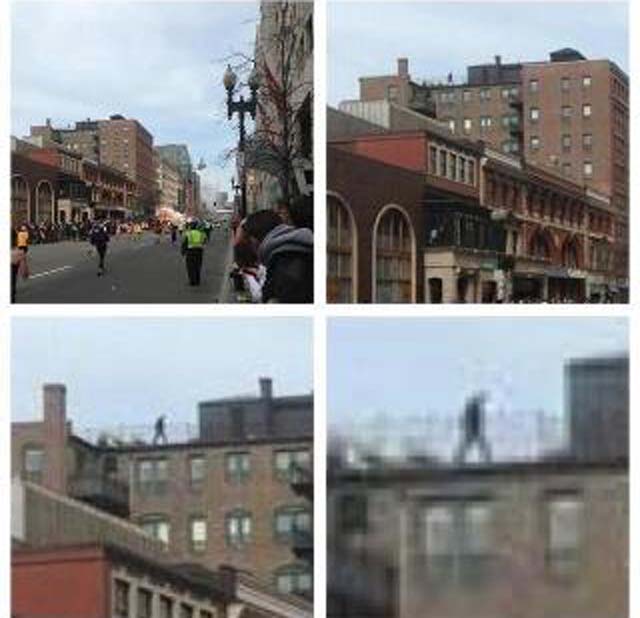 Boston bombing suspect photo, Boston marathon photo. 