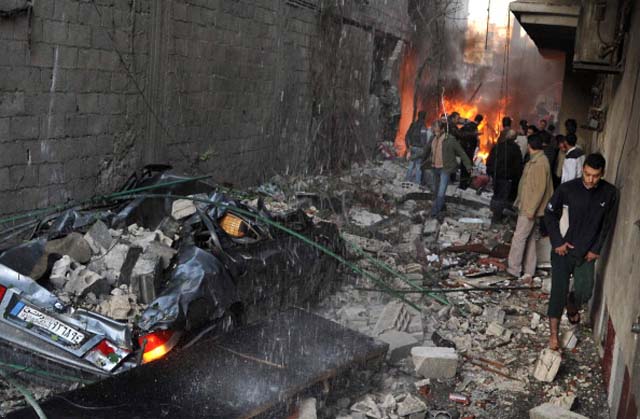 Syria Civil War Car bomb