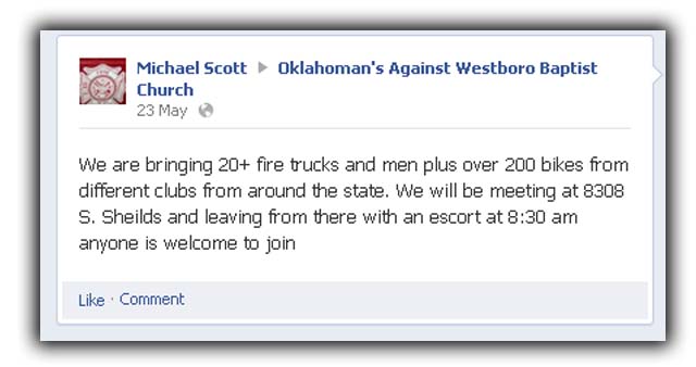 Westboro Baptist Church Tweets About Dead Houston Firefighters