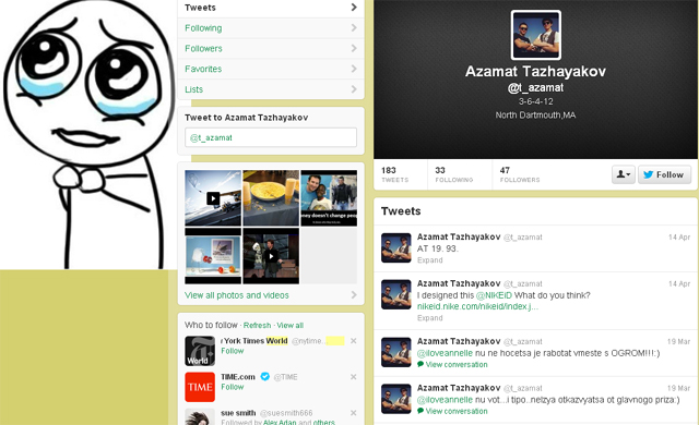 Azamat Tazhayakov Twitter Boston Bombing
