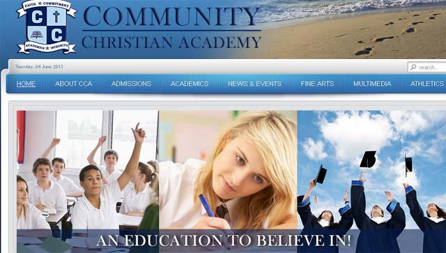 Florida High School Martin County Community Christian School.