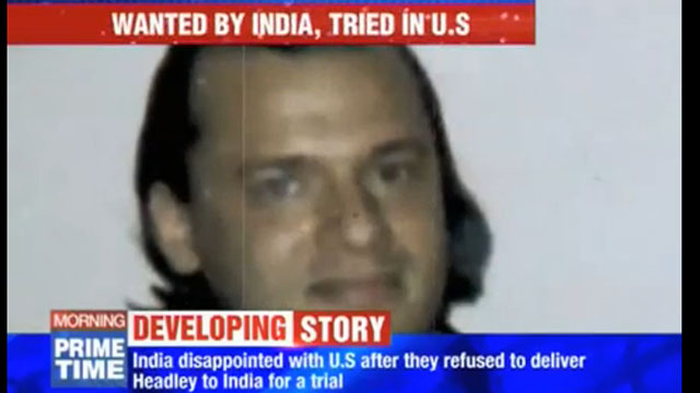 David Headley exposed by government phone spying 