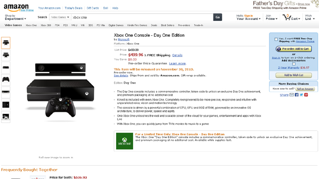 Xbox One Price