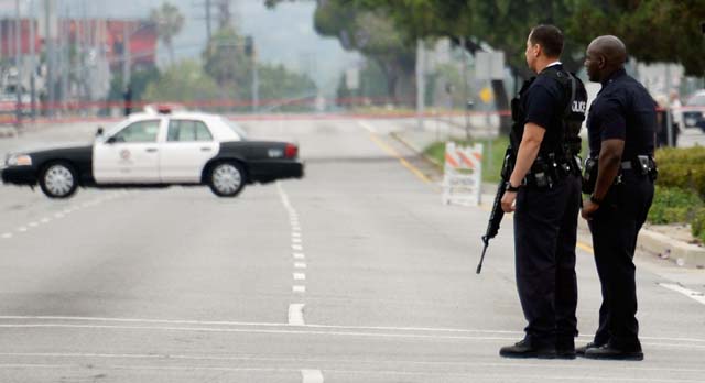 LAPD Ambush Standoff Ends in Willowbrook Suspect is Dead in Attic.