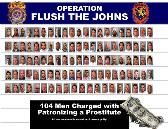 Long Island Prostitutes, Long island men arrested 