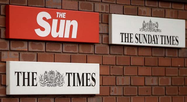 News Corp, The Sun, The Sunday Times, The Times, Rupert Murdoch Divorce