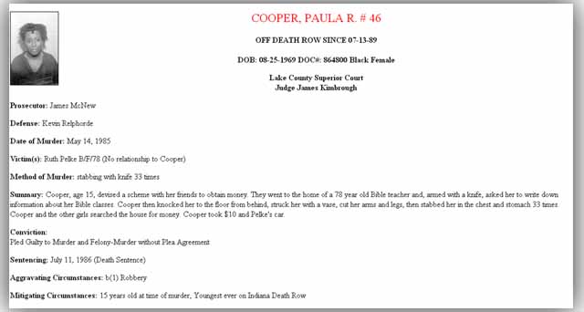 paula cooper murder free