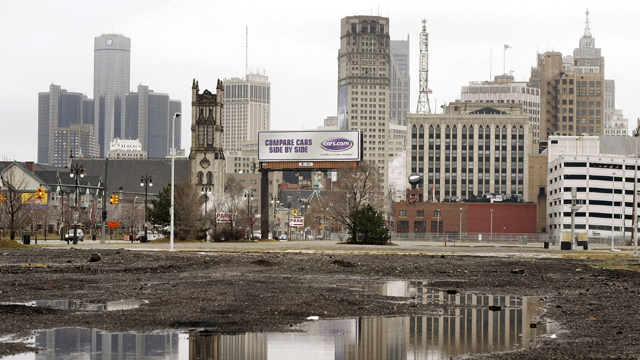 A view of downtown Detroit  (Getty Images)
