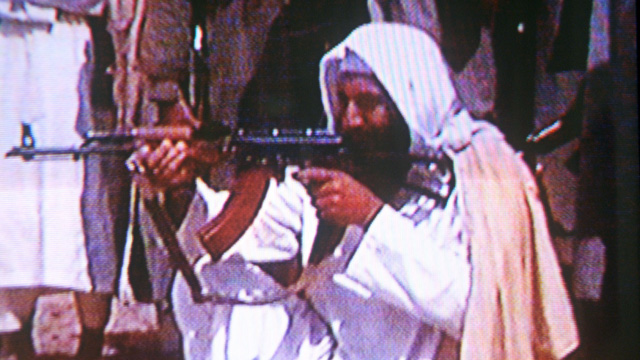 Osama bin Laden, terrorist, gun, terrorism,