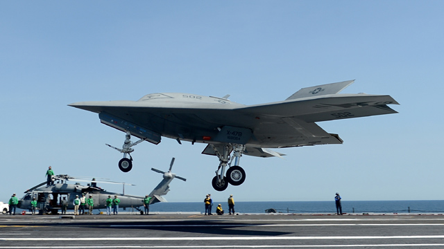 X-47B, drone, unmanned aircraft, navy, US Navy
