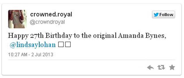 Lindsay Lohan, Rehab, Birthday, 2013, Twitter, Happy Birthday