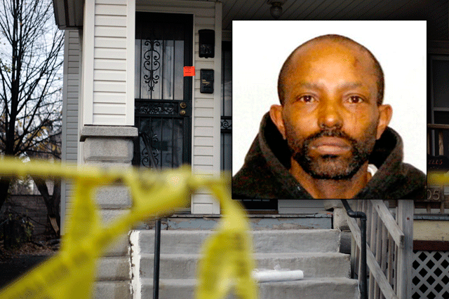 The home of Anthony Sowell (inset) is seen November 4, 2009, in Cleveland after his arrest. He was later convicted of horrific serial killings and sentenced to death. (Getty)