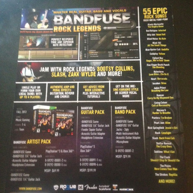 bandfuse rock legends preview