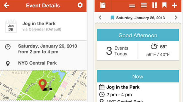 best calendar apps for iphone event book