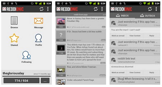 best reddit app for android reddionic