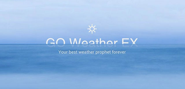 best weather apps for android GO weather forecast and widgets