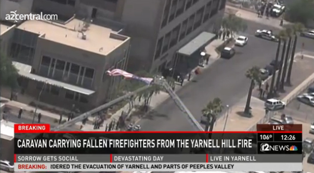 yarnell hill fire arizona firefighters dead