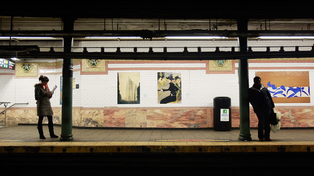 NY's MoMA Undertakes Large Ad Campaign Displaying Reproductions In Subway