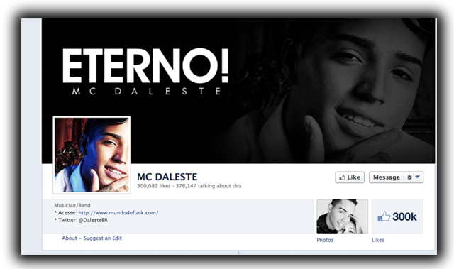 MC Daleste Brazil rapper shot on stage killed Daniel Pellegrine.
