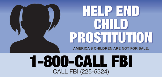 fbi child prostitution raid