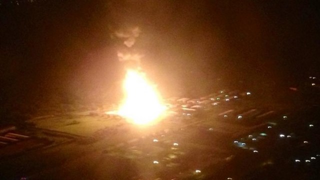 Lake County Gas Plant Explosion, Gas Plant Explosion