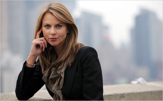 Lara Logan, reporter who was raped in Tahrir Square during the arab spring 2 years ago.