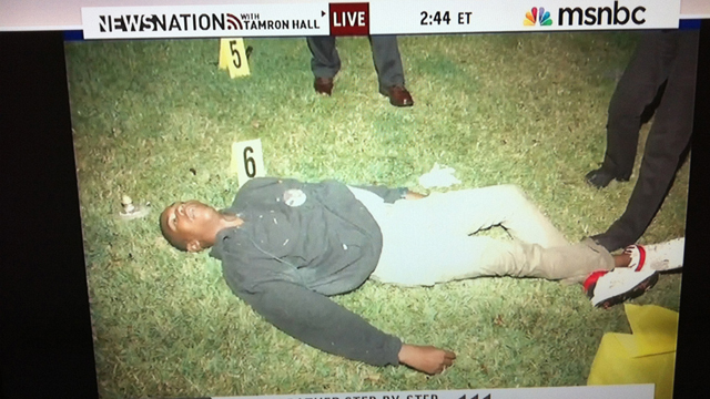 MSNBC TRAYVON MARTIN dead body