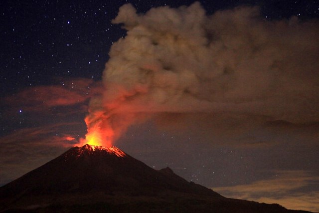 Mexican Volcano, Popocatepetl, Popocatepetl Volcano