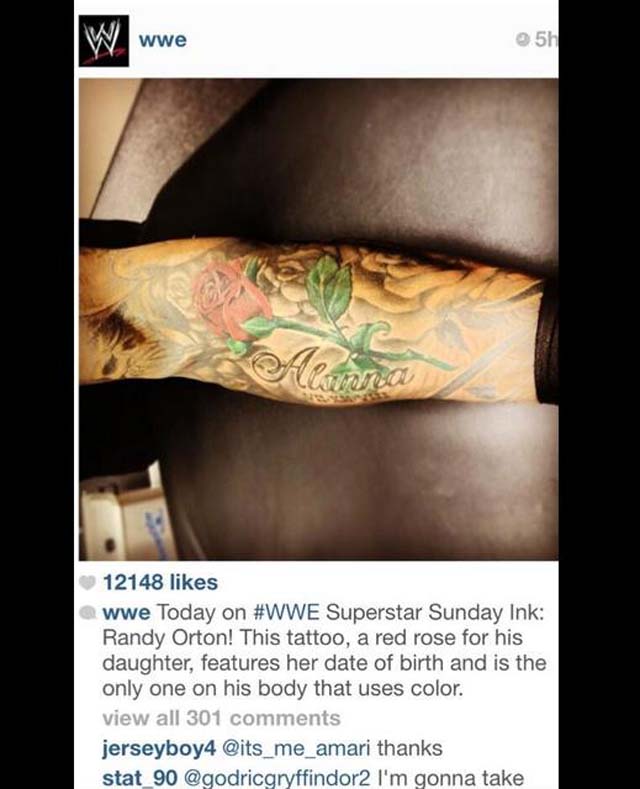 Randy Orton, Samantha Orton, Alanna, Daughter, Marriage, Divorce, Wife, Husband, WWE, Separate