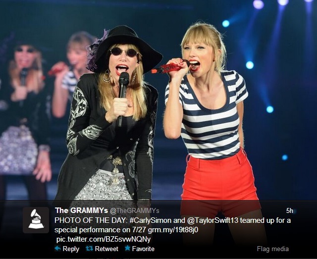 Taylor Swift, You're So Vain, Harry Styles, Carly Simon, Tour, Duet, Surprise, Performance
