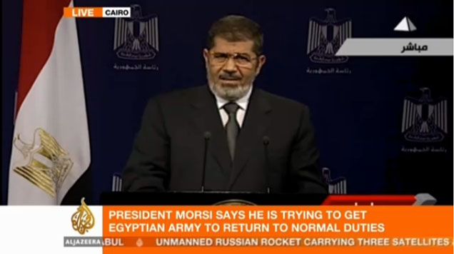 president morsi speech