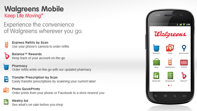 Top 10 Shopping Apps For Android Walgreens Mobile