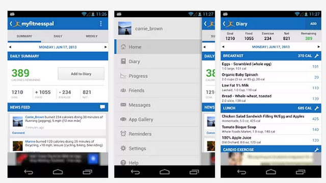 best health and fitness apps for android calories counter myfitnesspal