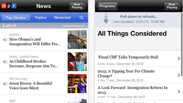 best news apps for iphone and ipad npr news 