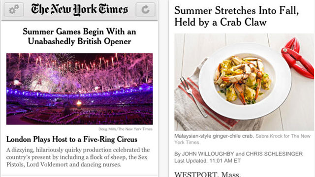best news apps for iphone and ipad the new york times