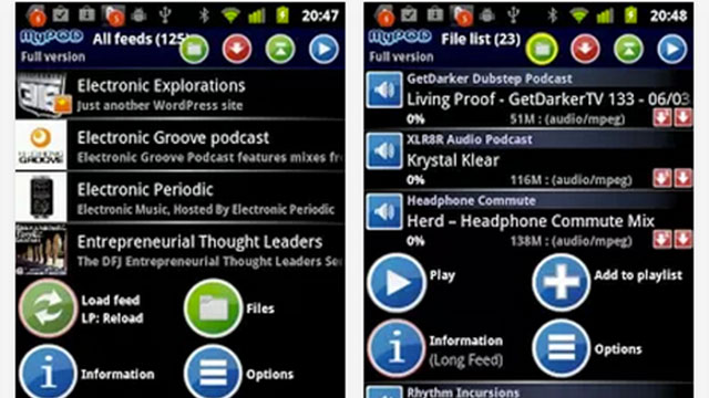 best podcast apps for android mypod podcast manager