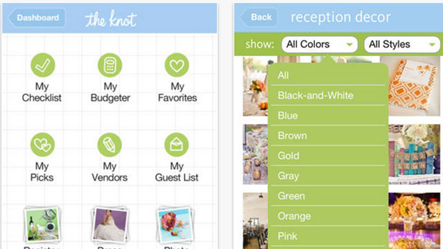 best wedding planning apps for android and iphone the knot ultimate wedding planner