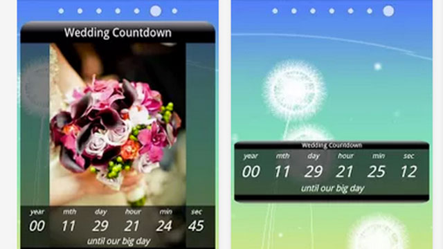 best wedding planning apps for android and iphone wedding countdown widget