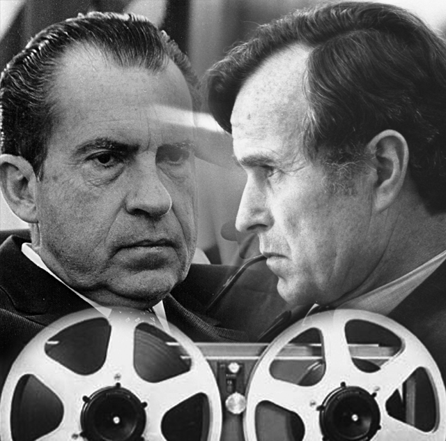 Nixon and Bush 