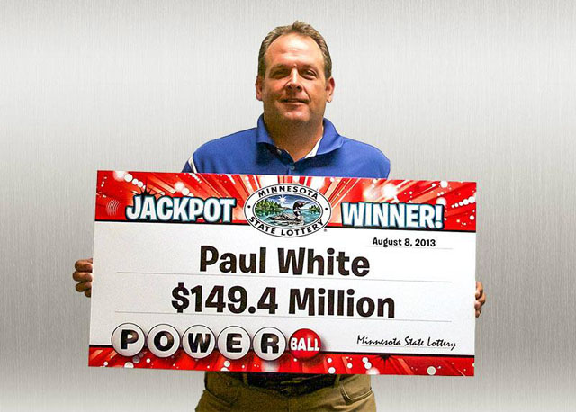 powerball winner Paul white