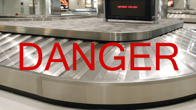 baby dies in baggage claim accident