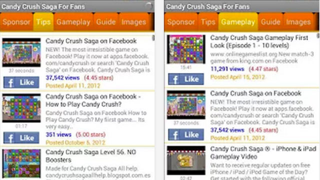 candy crush saga for fans android app