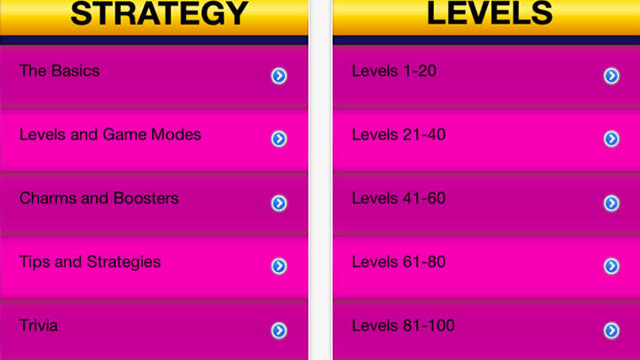 complete guide for candy crush saga iphone app