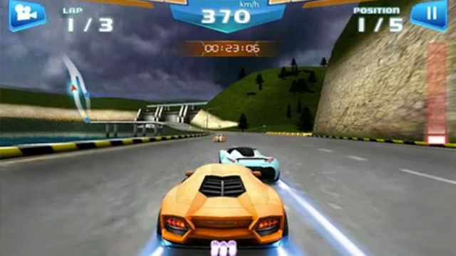 fast racing 3d android app