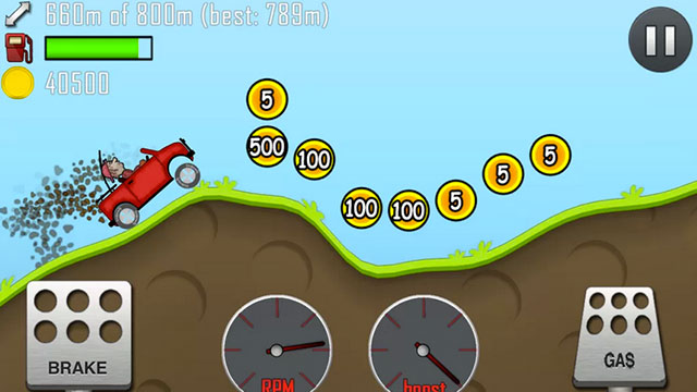 hill climb racing android app