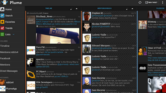 plume for twitter android app
