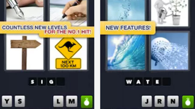 4 pics 1 word android app